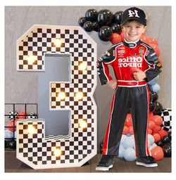 Number 3 With Lights