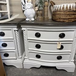 Night Stands Pair Wood