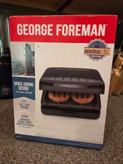 GEORGE FOREMAN GRILL & PANINI - NIB