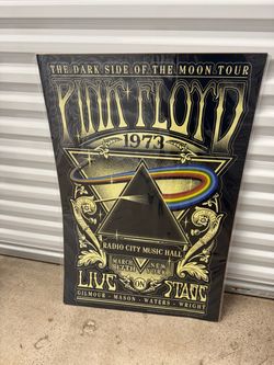 Vintage Pink Floyd poster