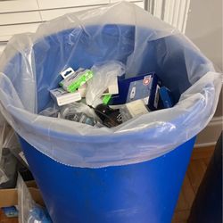 Barrel full of goods