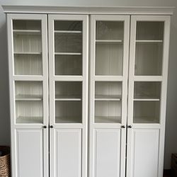 White cabinet
