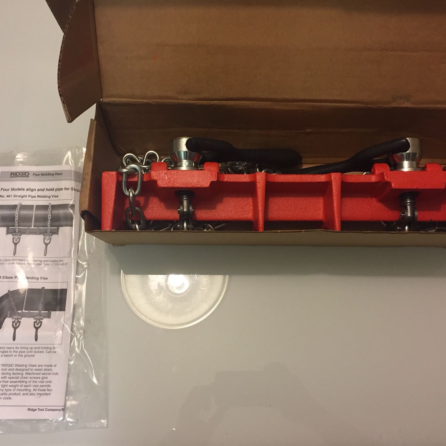 NEW RIGID PIPE VISES