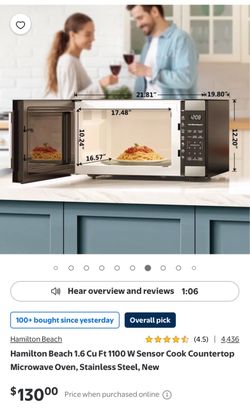 Hamilton Beach Microwave