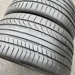 Selling Pair of Continental ContisportContact 285/35/R20