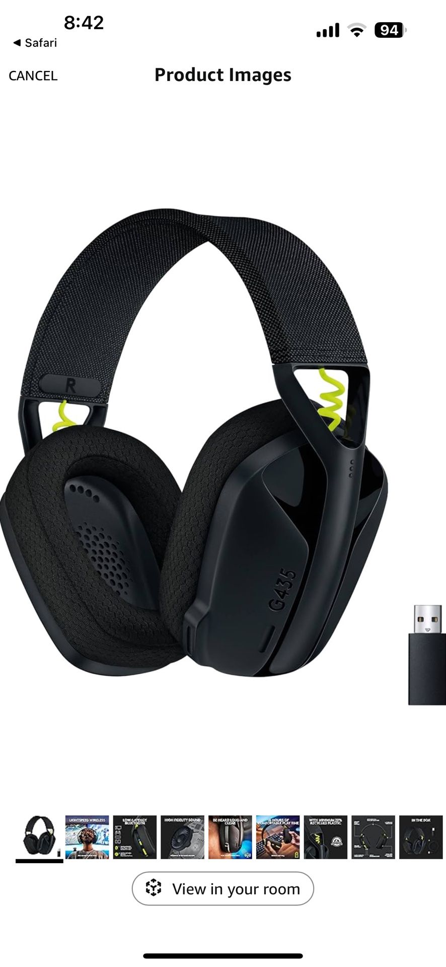 Logitech G435 Wireless Headset