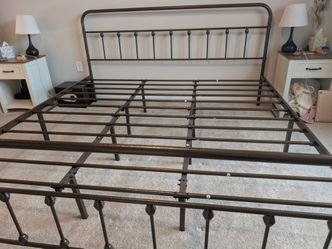 Kind bed frame metal