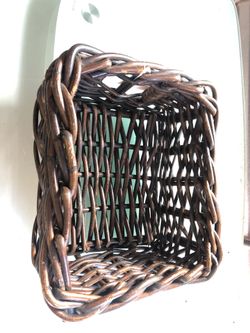 New Wicker Basket with tags