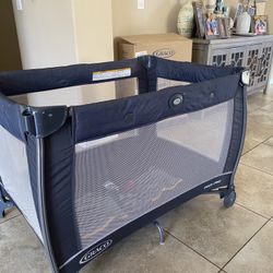 Playpen With Bassinet And Changing Table