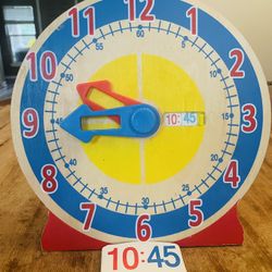 Turn  And Tell Clock