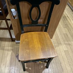 Two Wood Dining Chairs 🪑 