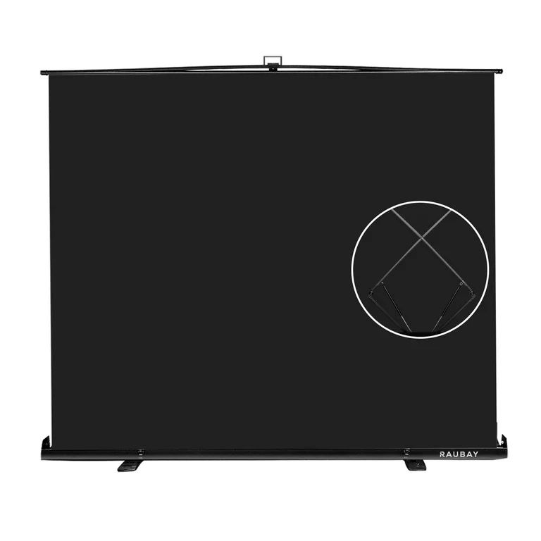 RAUBAY Large Collapsible Black Screen 