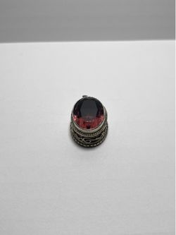 925 silver with amethyst stone pendant