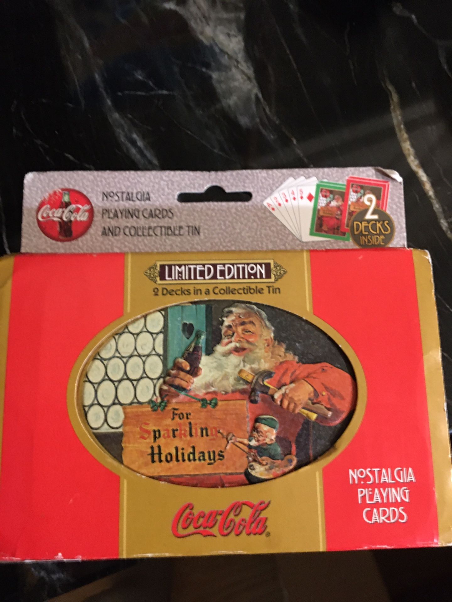 Coca Cola Christmas Playing Cards 