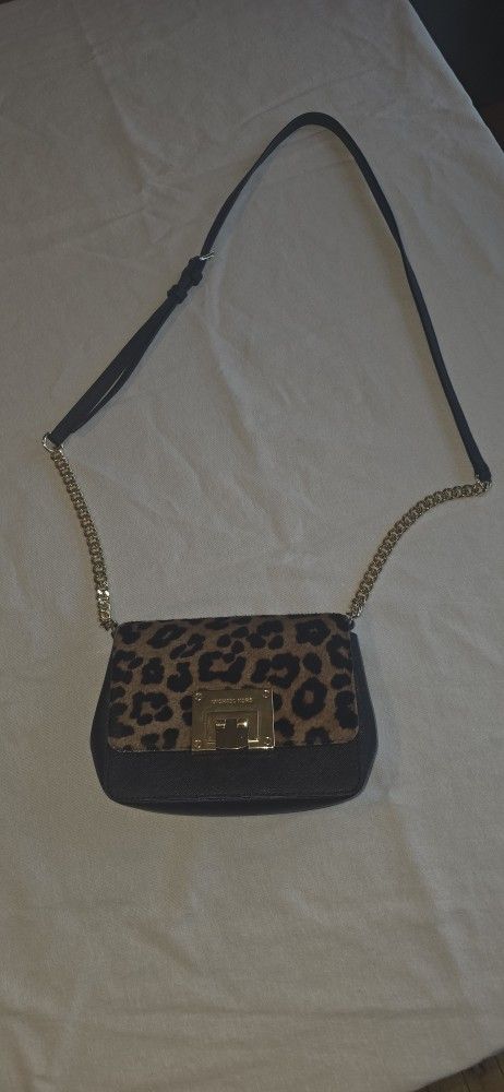 Michael Kors Crossbody Bag Leopard Print