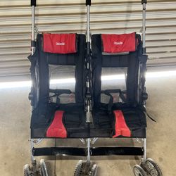 KolorCraft Double Stroller 