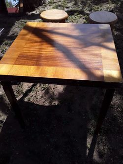 Vintage card table