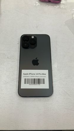 iPhone 14 Pro Max 128GB Black Unlocked