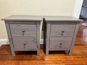 Ikea Hemnes 2 Drawer Nightstands