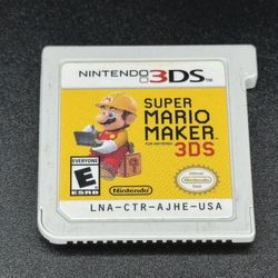 3DS Game -  Super Mario Maker  