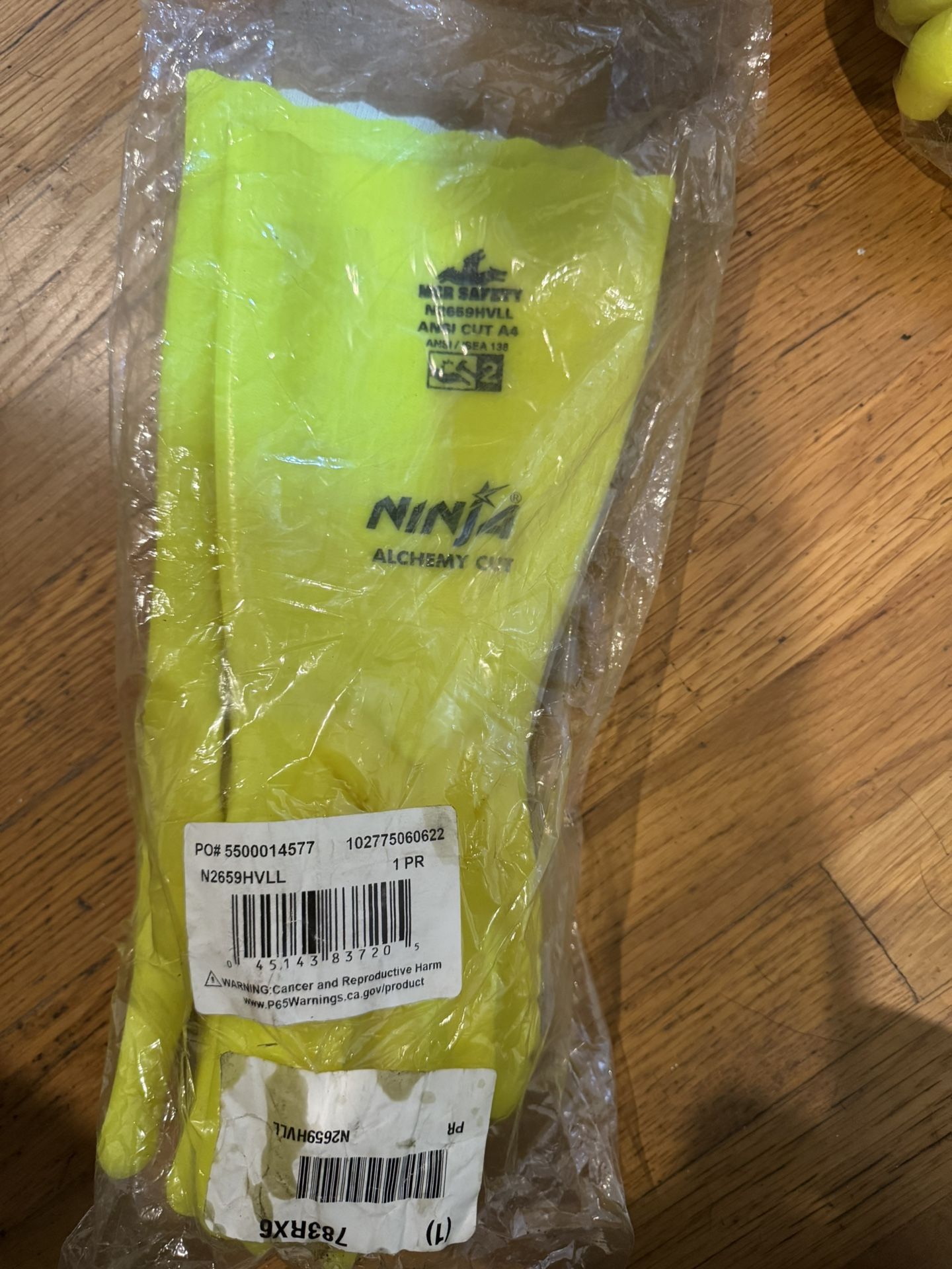 MCR Safety Chemical/Impact Resistant Gloves.  12 Count  $360. $30 Per Pair