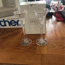 Mikasa Candle Holders 