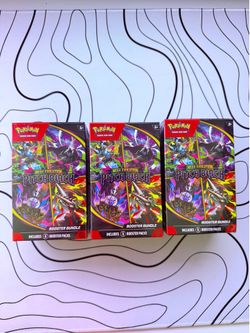 3 Pokémon Pitch Black Booster Bundles