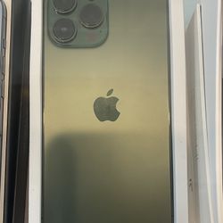 Unlocked Apple iPhone 13 Pro Max 128GB  Green for All Carrier 14 Sprint XS 12 Cricket Max 11 Att Tmobile Pro Boost Spectrum X Verizon XR 