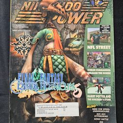 Nintendo Power Volume 177 -  Final Fantasy Crystal Chronicles + Poster