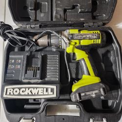 Rockwell drill in box (bad battery)