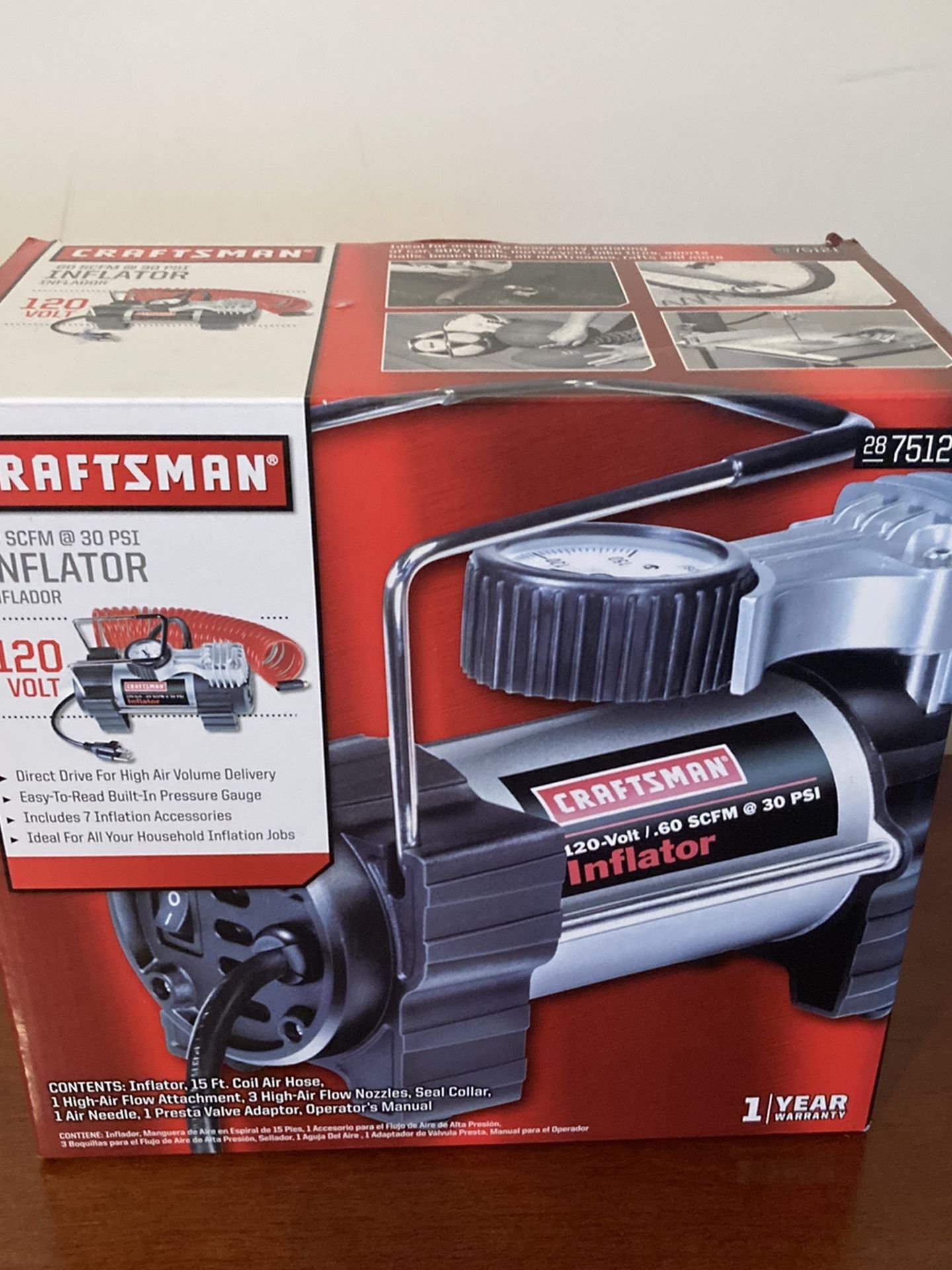 Craftsman Inflator