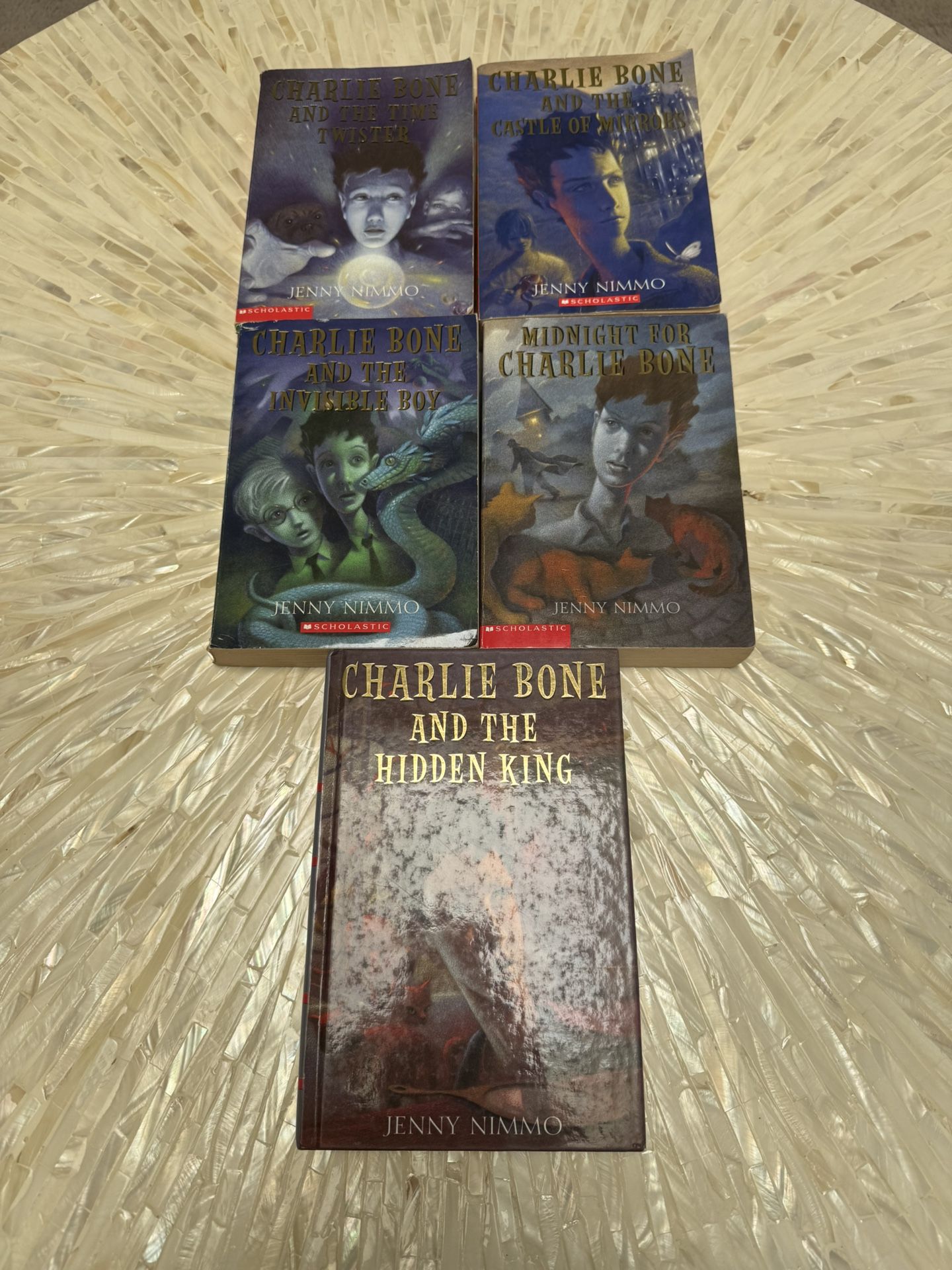 Charlie Bone (Books of the Red King) Lot of 5 by Jenny Nimmo β Fantasy Adventure Set! π§ββοΈβ¨
