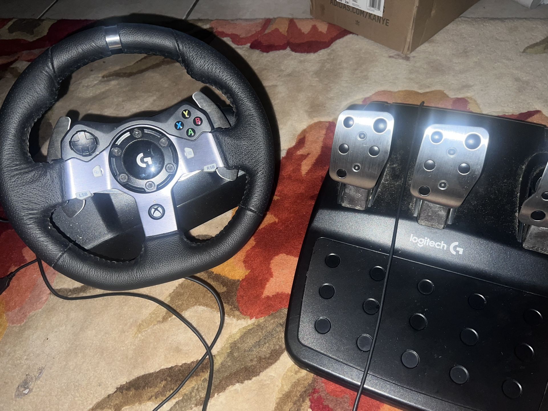 Logitech Racing Wheel And Pedals