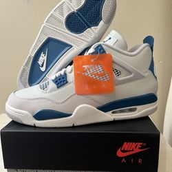 Military Blue Jordan 4 Size 11m