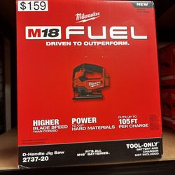 Milwaukee M18 Fuel D-Handle Jig Saw