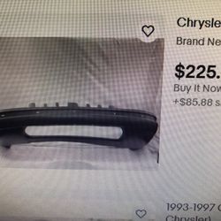 1993-1997 CHRYSLER CONCORD FRONTBUMPER PRIMED