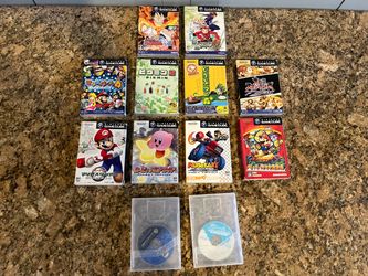 Nintendo GameCube Games $275 for All 12 Games