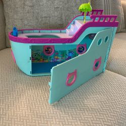 Gabby’s Dollhouse Ship- missing Pieces See Photos 