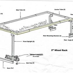 Recreational Industries 5th Wheel Rack