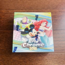Sealed Disney Topps Chrome 2025 Mega Box