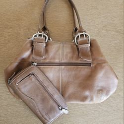 Tignanello Handbag And Wallet