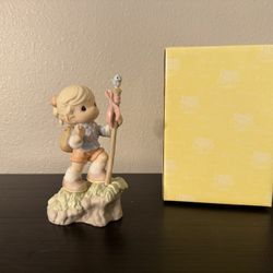 Precious Moment Breast Cancer Hope figurine- in EUC!