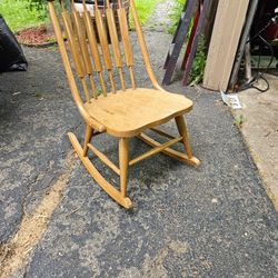 Oak Rocking Chair 