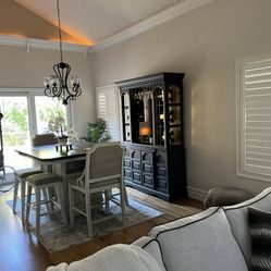 Wine Cabinet With Storage 