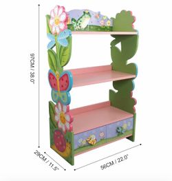 Kids 3-Tier Bookshelf