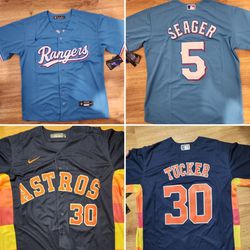 Jetseys Astros And Rangers Only