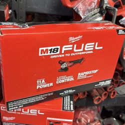 Milwaukee M18 Fuel Variable Speed Grinder Tool Only 