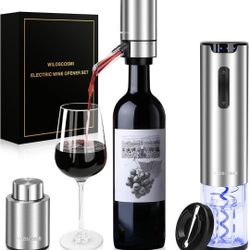 Electric Wine opener , Rechargeable, 4-in-1 w/ Electric Wine Aerator & Dispenser