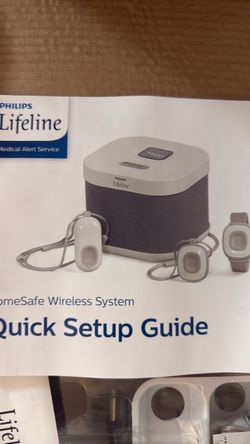 Philips Lifeline HomeSafe Wireless Medical Alert System