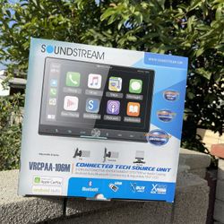 Brand new sound stream 2-din car stereo-apple car play - android auto- Bluetooth 